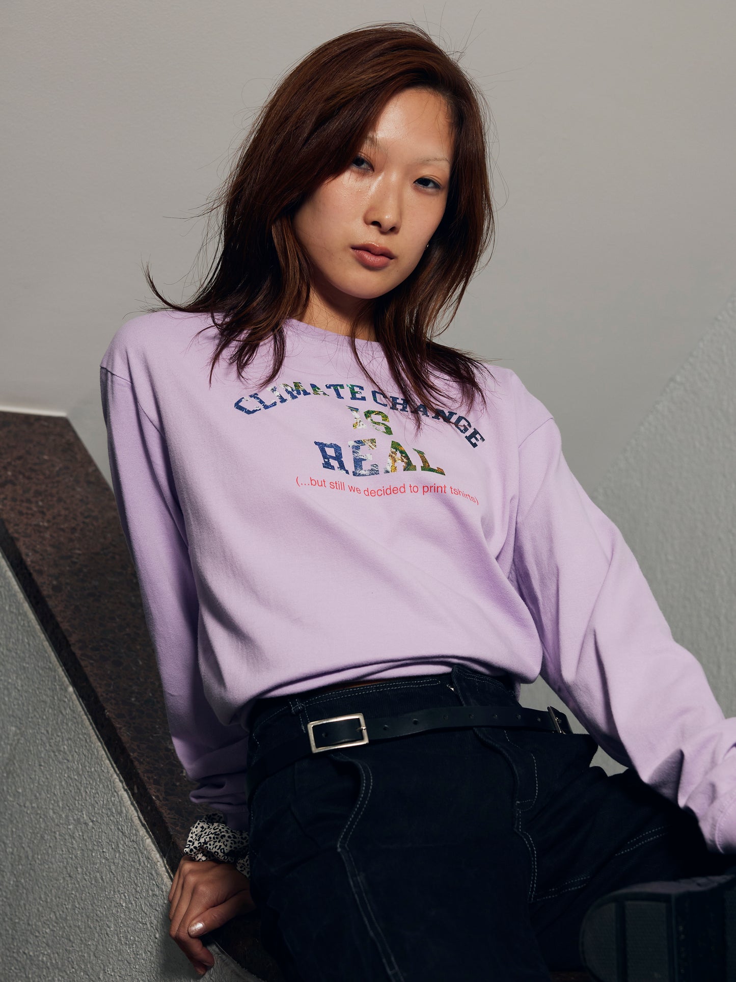 CLIMATE CHANGE LS TEE