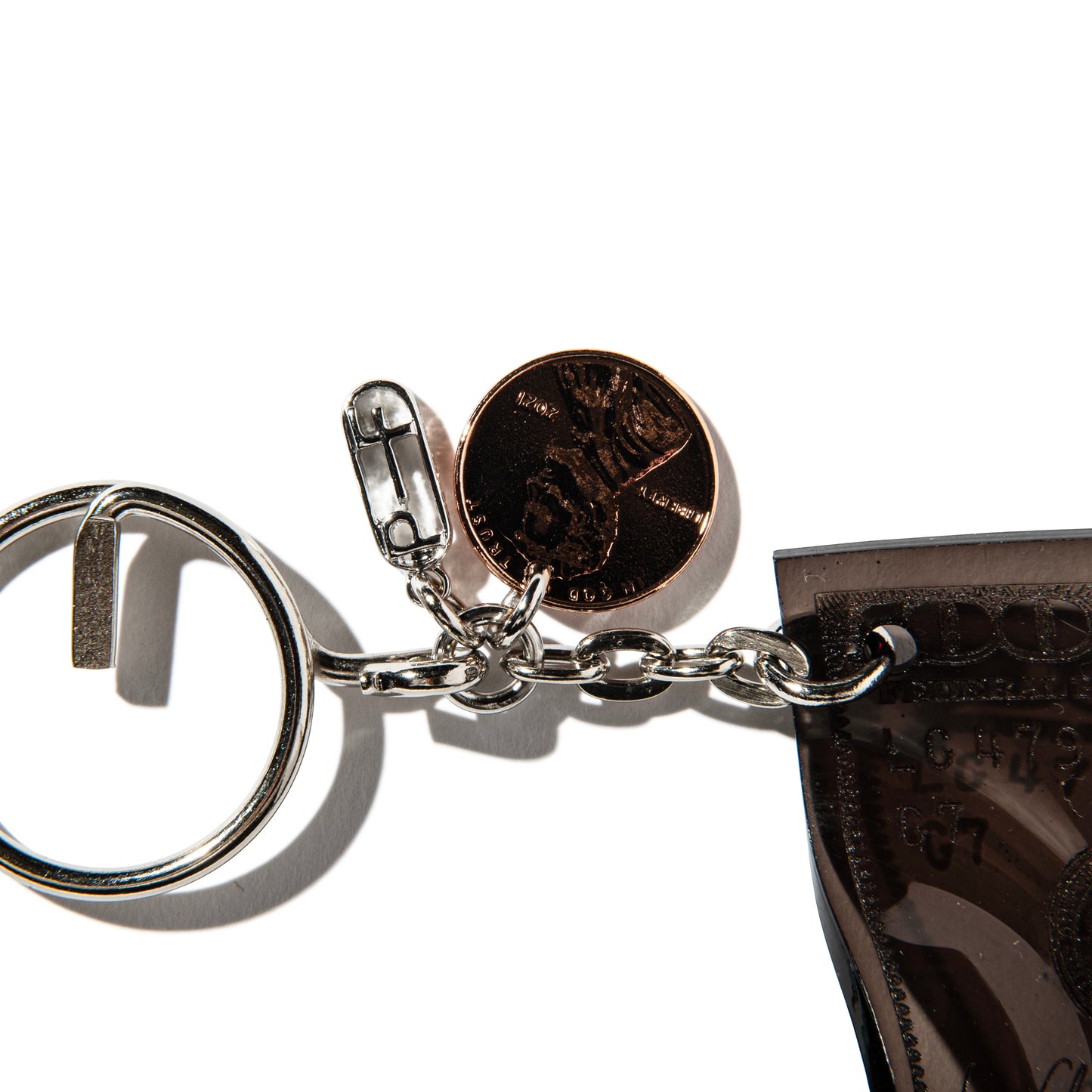 ACRYLIC BANKNOTE KEYRING