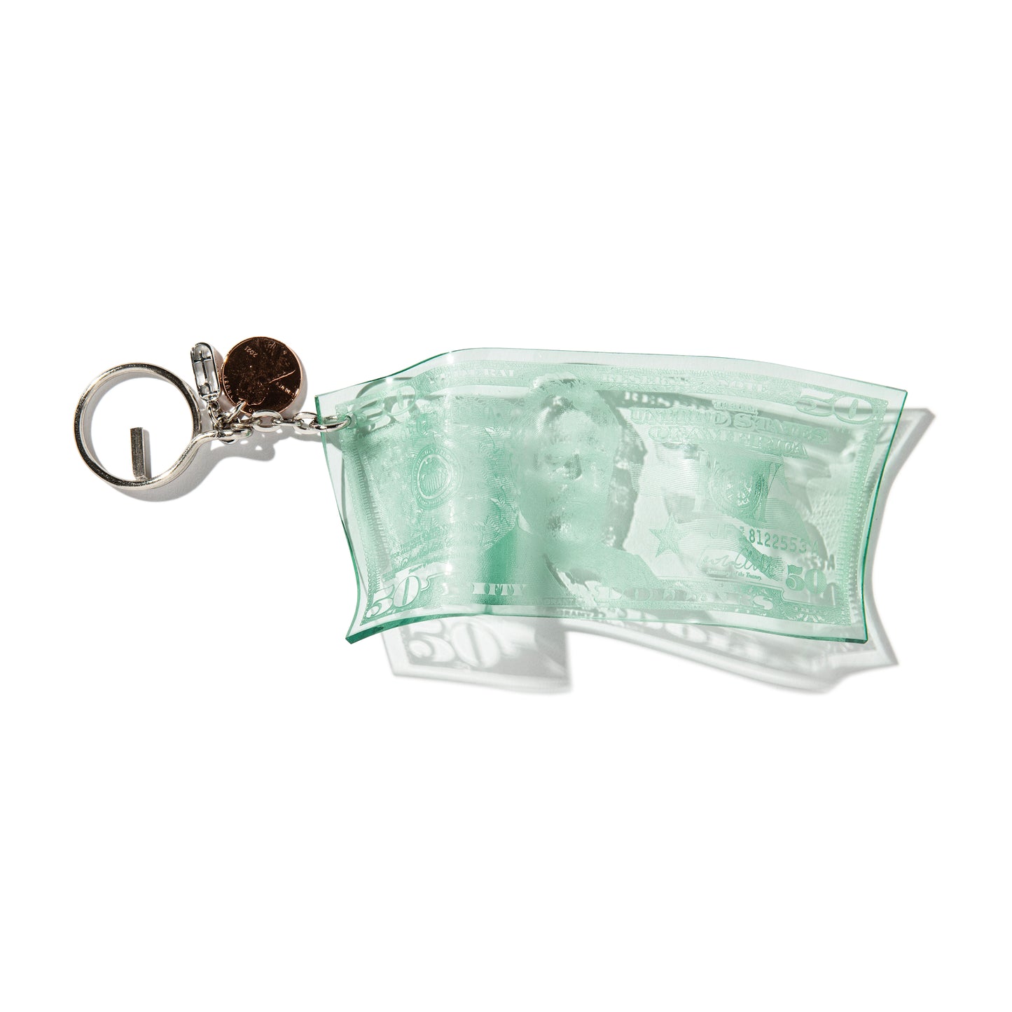 ACRYLIC BANKNOTE KEYRING