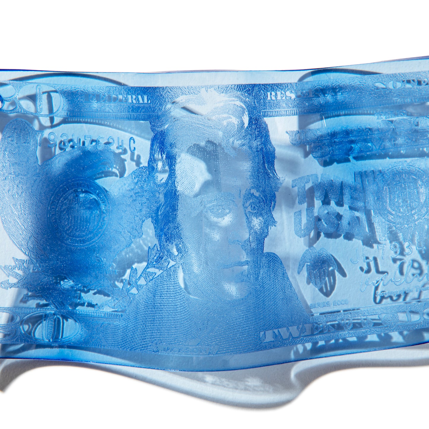 ACRYLIC BANKNOTE KEYRING
