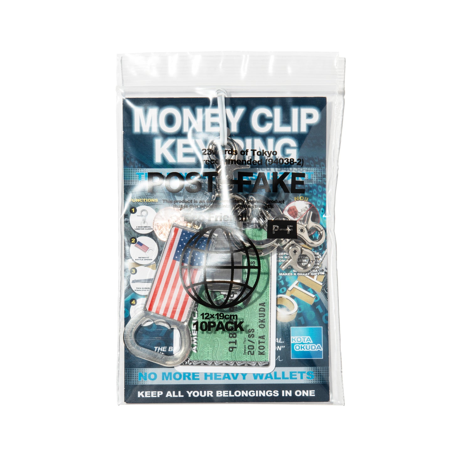 MONEY CLIP KEYRING