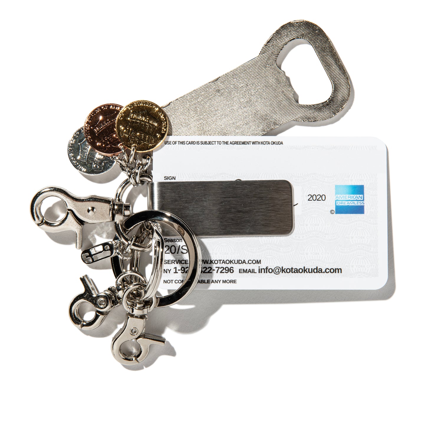 MONEY CLIP KEYRING